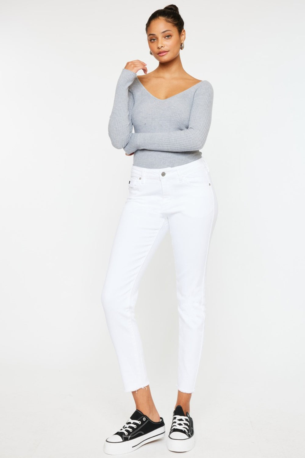 Mid Rise Skinny Jeans | Ankle Skinny Jeans | Love & Payne