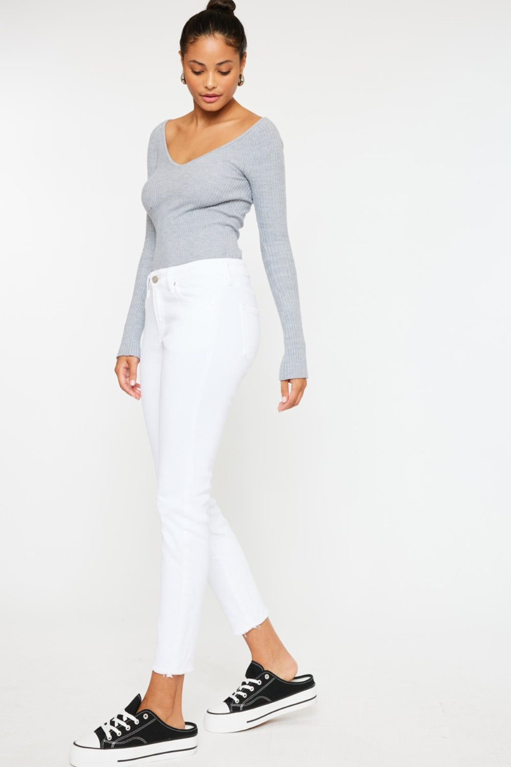 Mid Rise Skinny Jeans | Ankle Skinny Jeans | Love & Payne