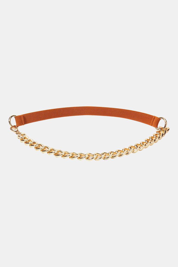 Half Alloy Chain Elastic Belt