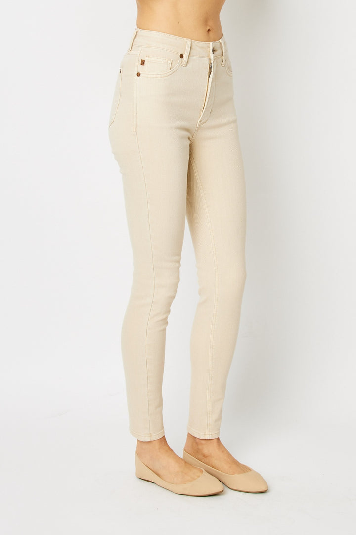 Judy Blue Garment Dyed Tummy Control Skinny Jeans