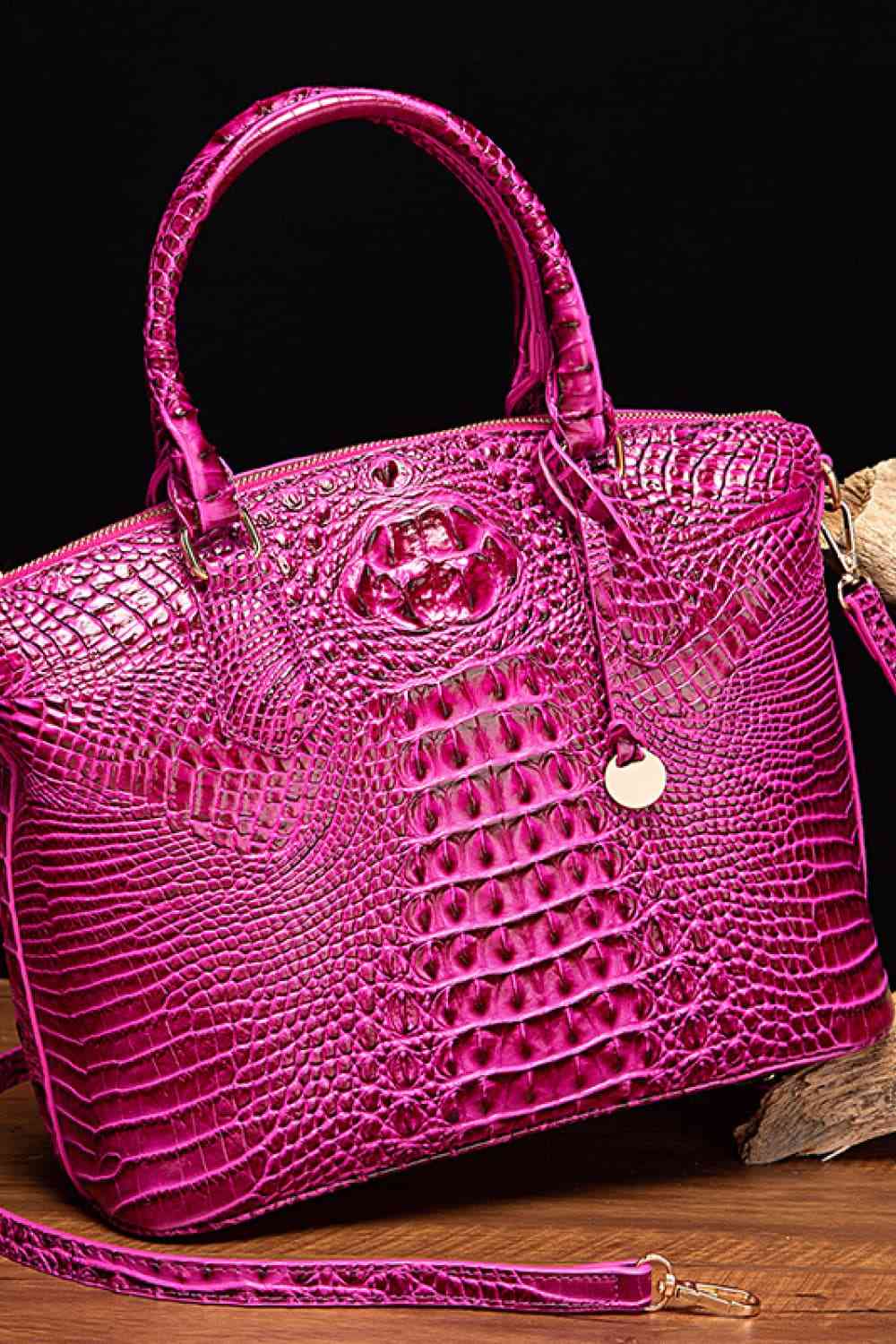 Crocodile Leather Handbag