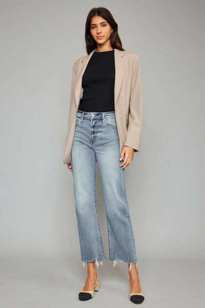 Cropped Wide Leg Jeans | Wide Leg Jeans | Love & Payne