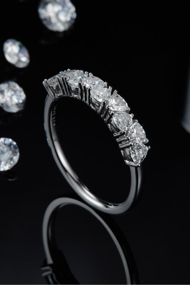 Moissanite Eternity Ring | Moissanite Eternity Band | Love & Payne