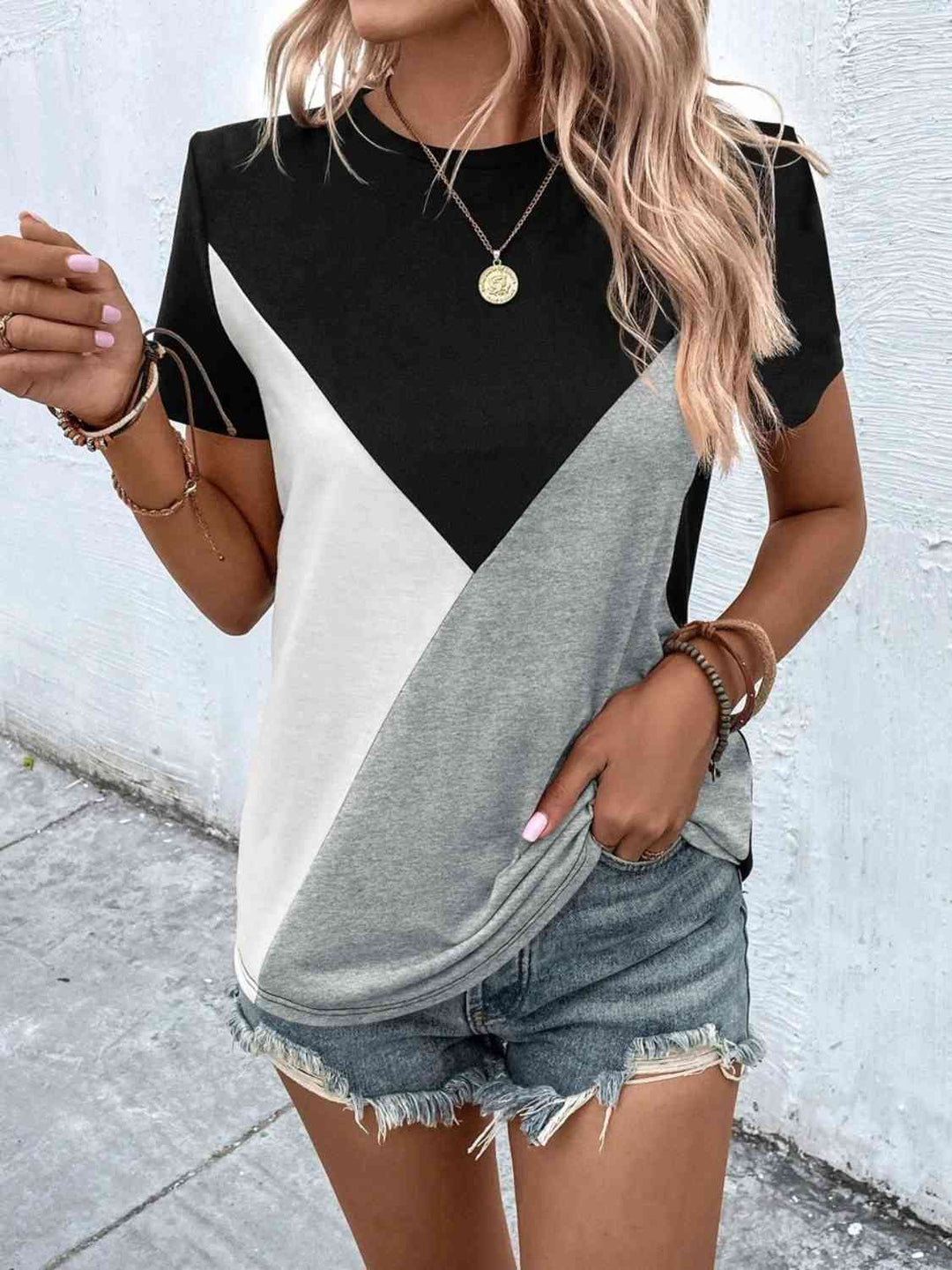 Color Block Top