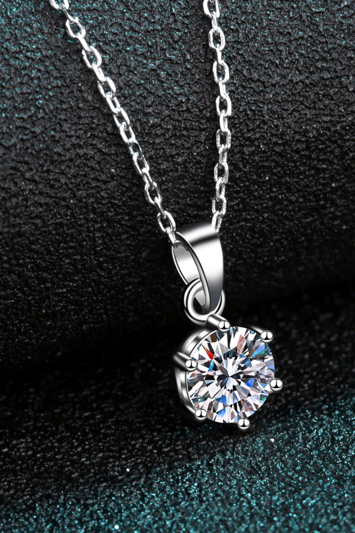 Get What You Need Moissanite Pendant Necklace