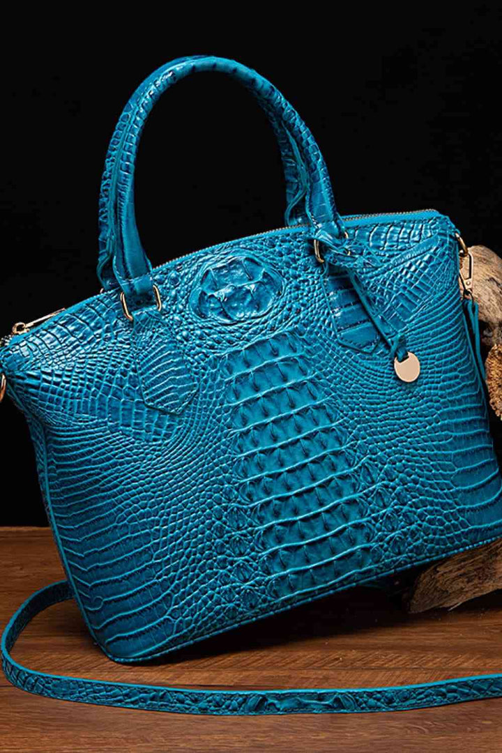 Crocodile Leather Handbag