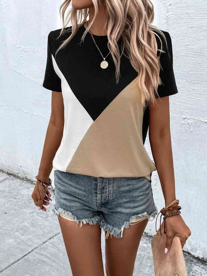 Color Block Top