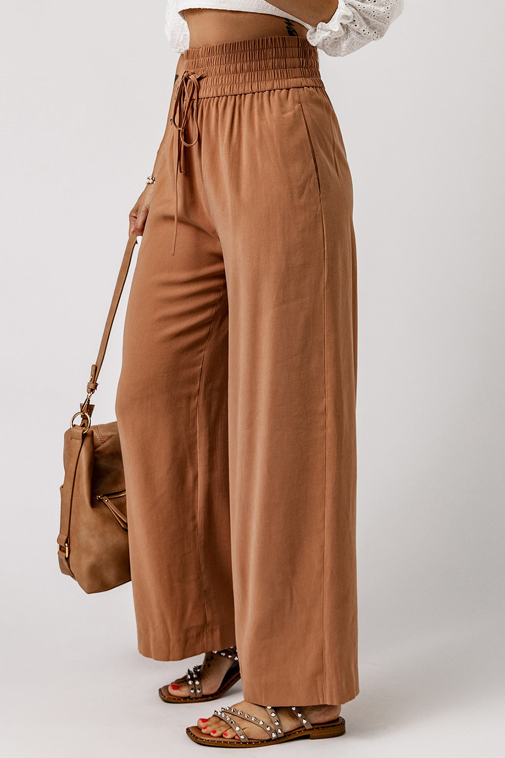 Smocked Wide Leg Pants | Women's Wide Leg Pants | Love & Payne