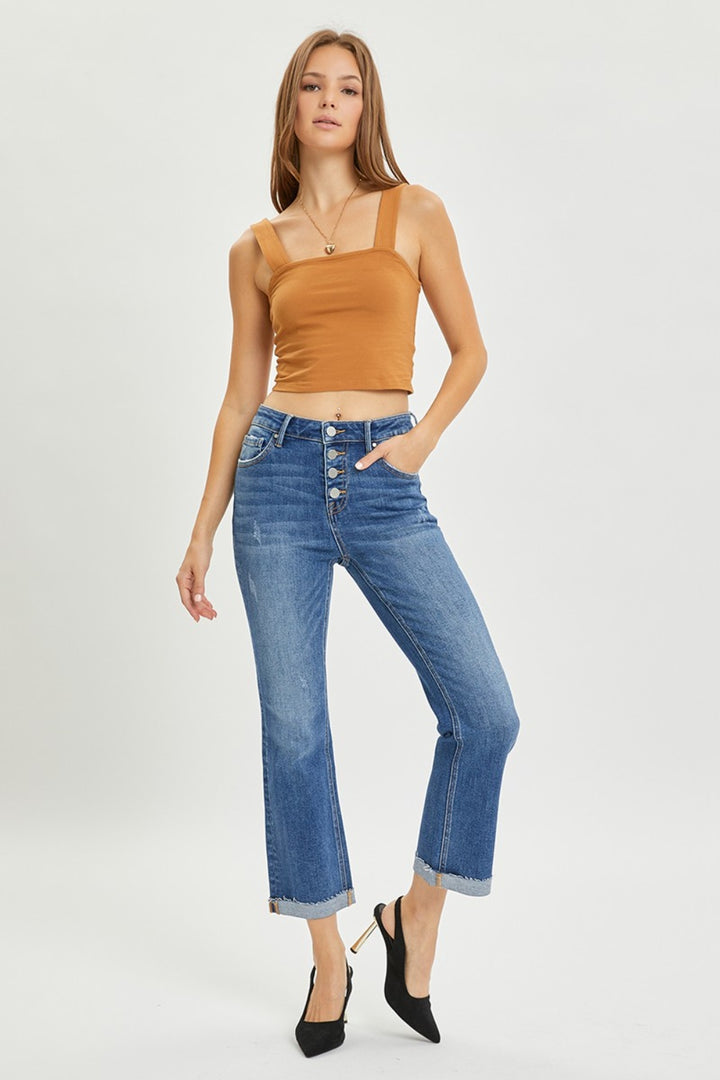 Cropped Bootcut Jeans | Women's Bootcut Jeans | Love & Payne