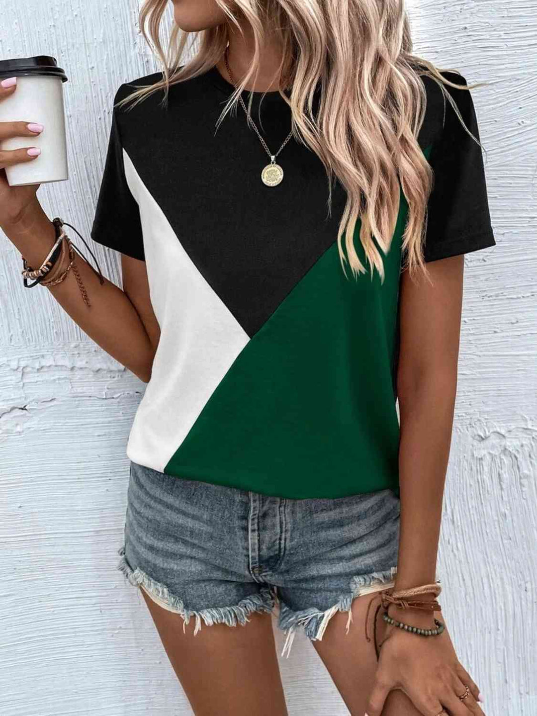 Color Block Top