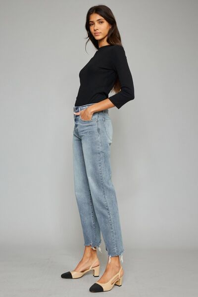 Cropped Wide Leg Jeans | Wide Leg Jeans | Love & Payne