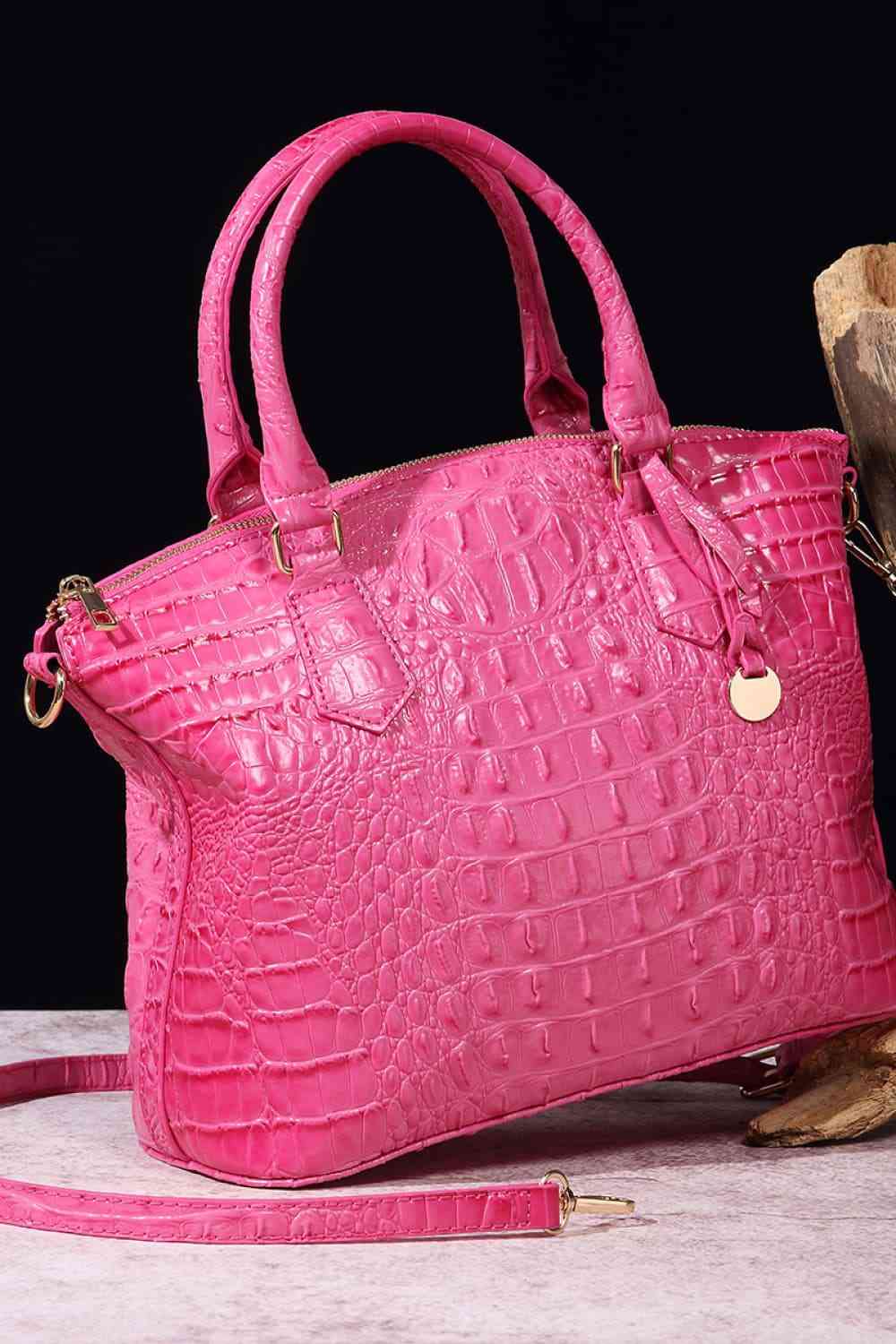 Crocodile Leather Handbag