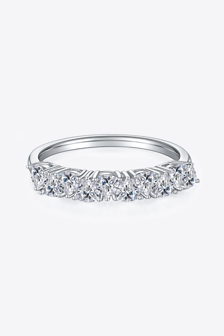 Moissanite Eternity Ring | Moissanite Eternity Band | Love & Payne