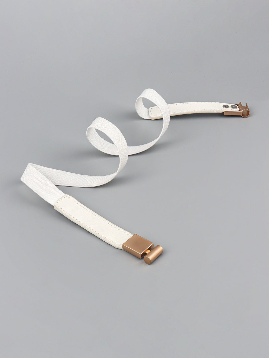 PU Elastic Skinny Belt