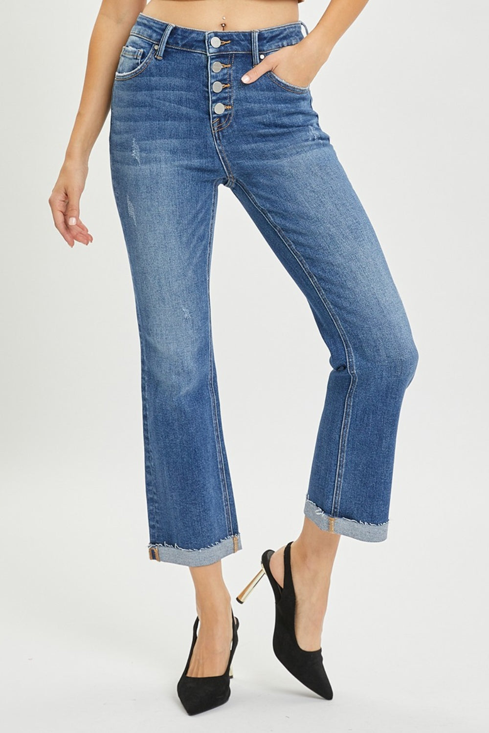 Cropped Bootcut Jeans | Women's Bootcut Jeans | Love & Payne