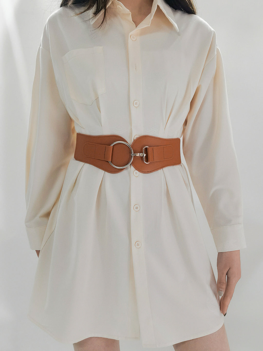 PU Elastic Wide Belt