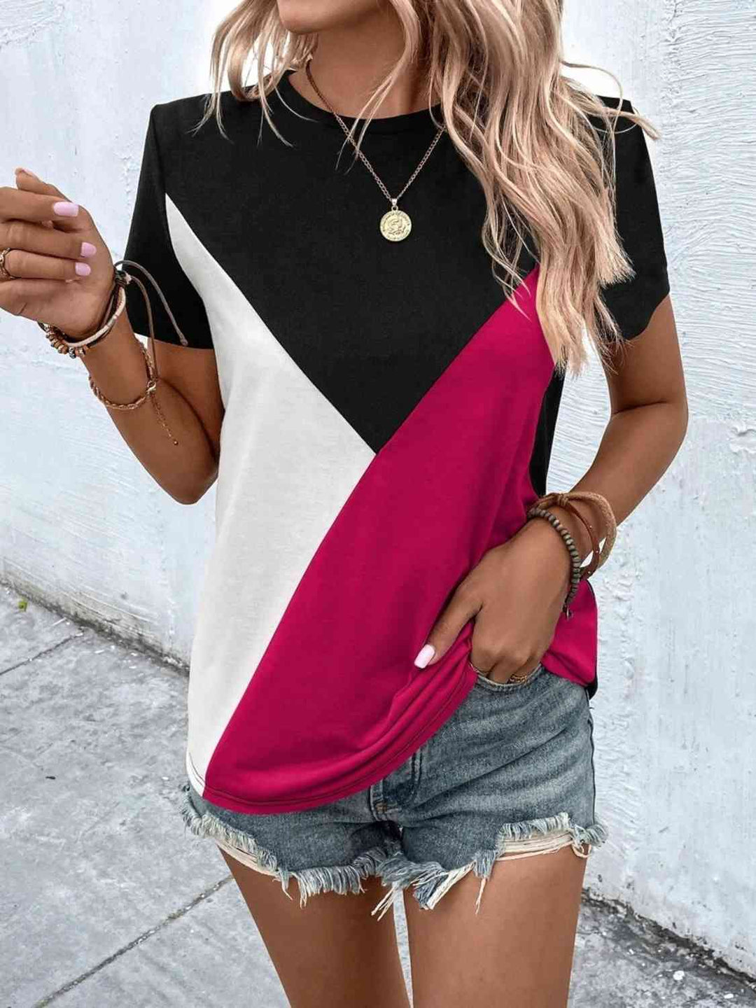 Color Block Top