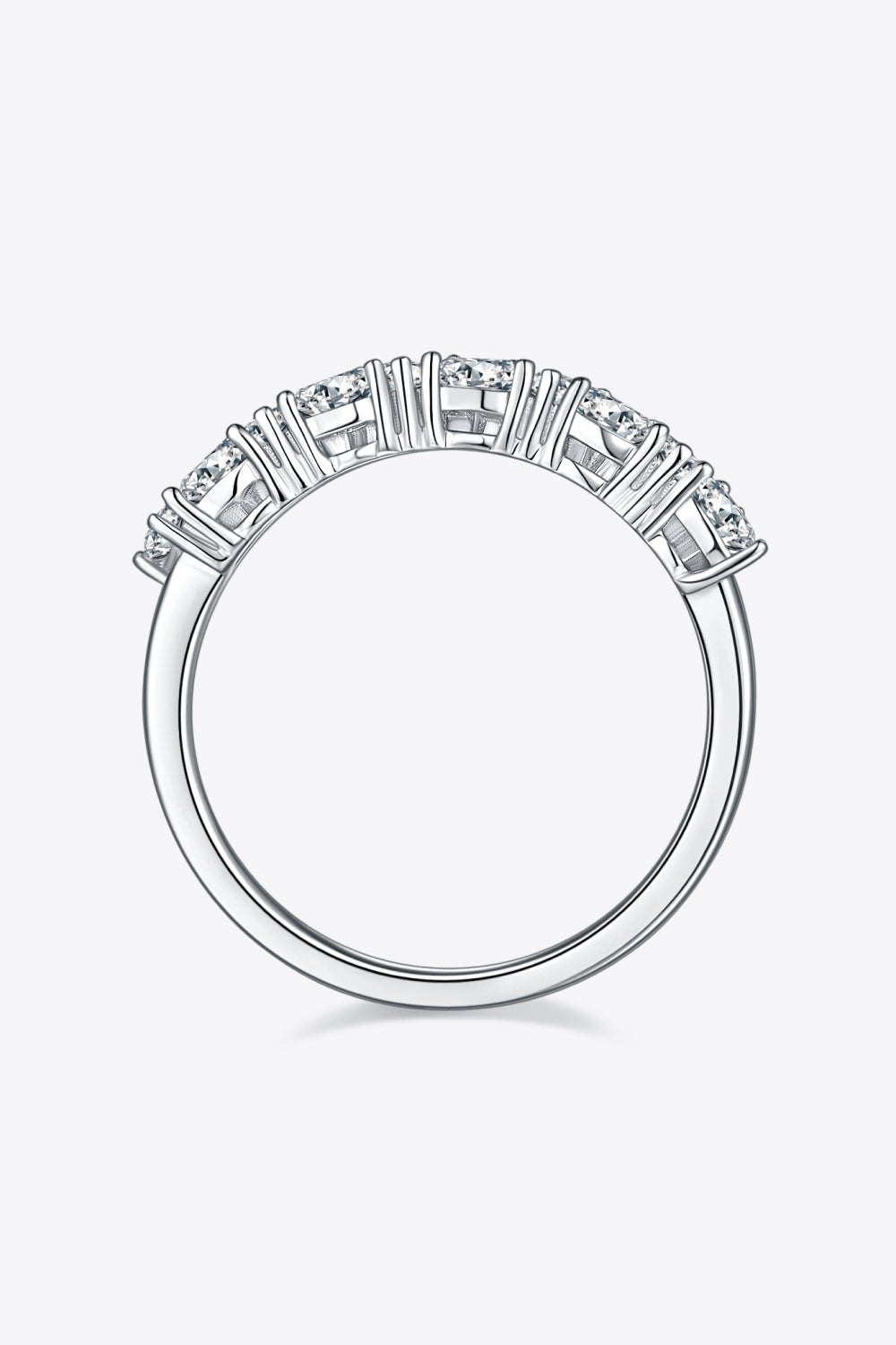 Moissanite Eternity Ring | Moissanite Eternity Band | Love & Payne