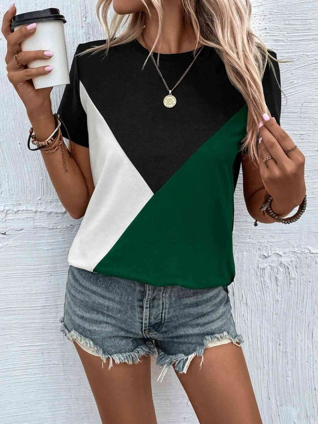 Color Block Top