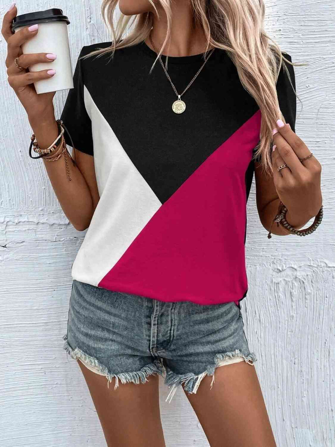 Color Block Top