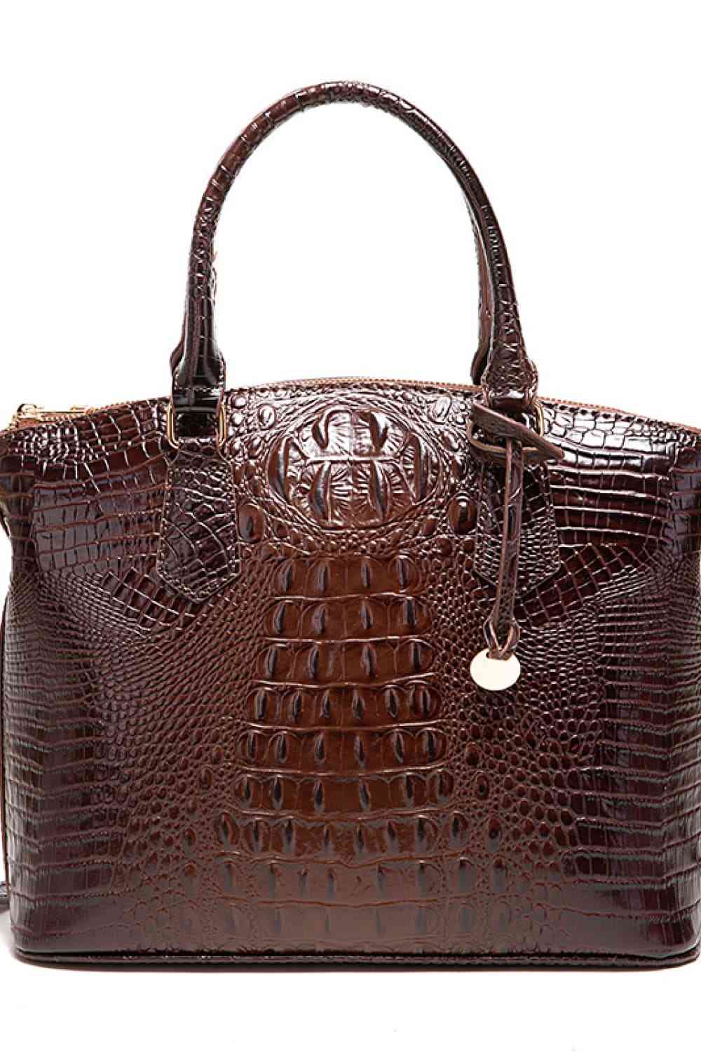 Crocodile Bag Leather Handbag