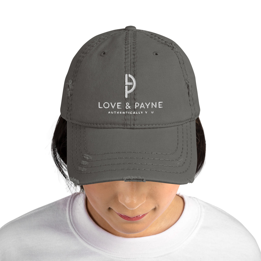 LOVE & PAYNE Distressed Dad Hat