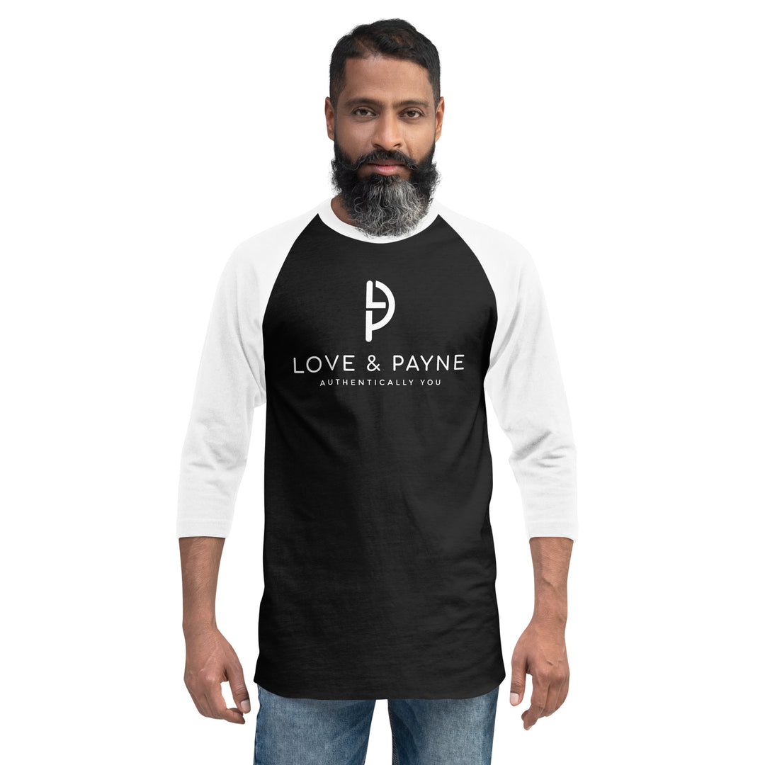 LOVE & PAYNE 3/4 sleeve raglan shirt