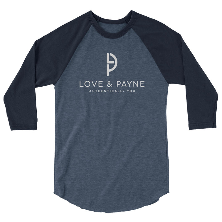 LOVE & PAYNE 3/4 sleeve raglan shirt