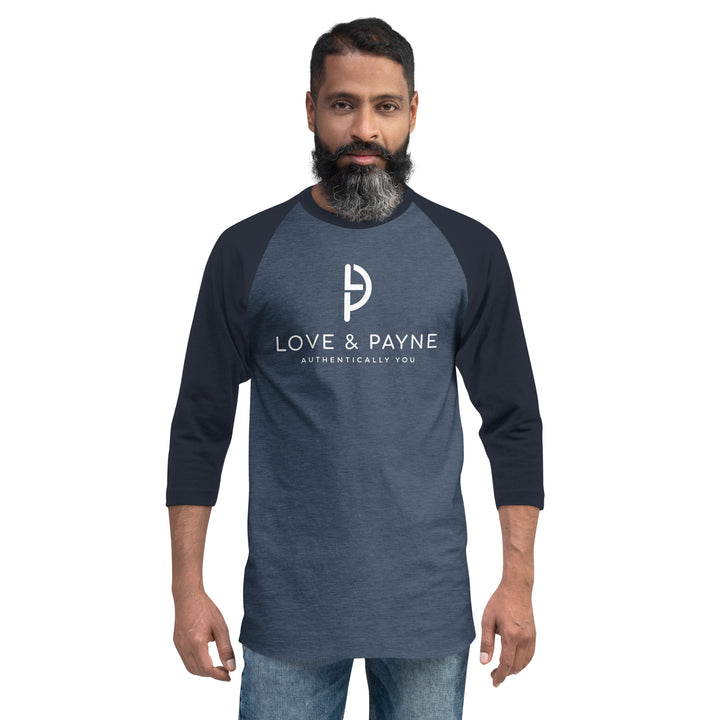 LOVE & PAYNE 3/4 sleeve raglan shirt