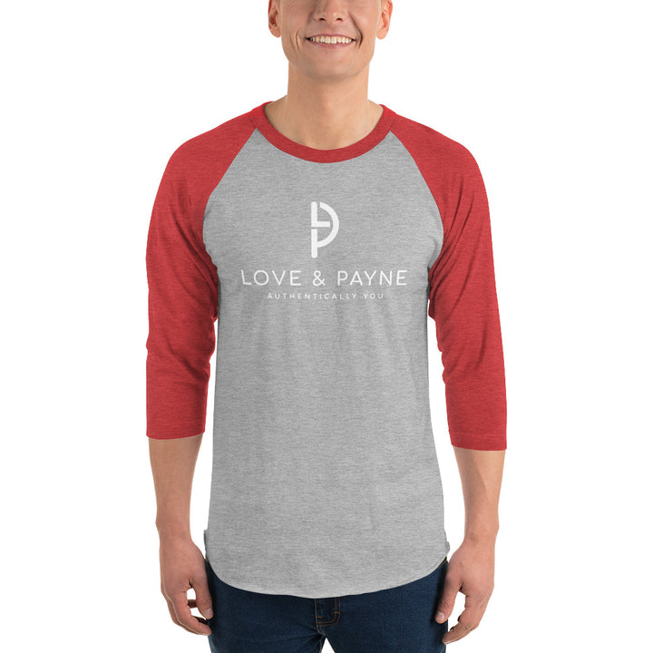 LOVE & PAYNE 3/4 sleeve raglan shirt