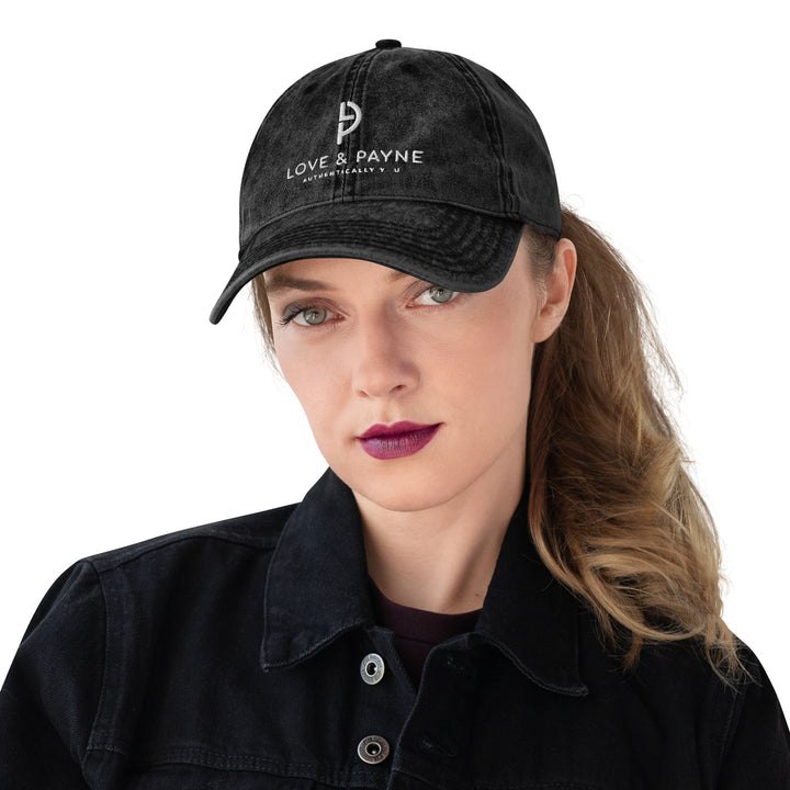 LOVE & PAYNE Vintage Cotton Twill Cap