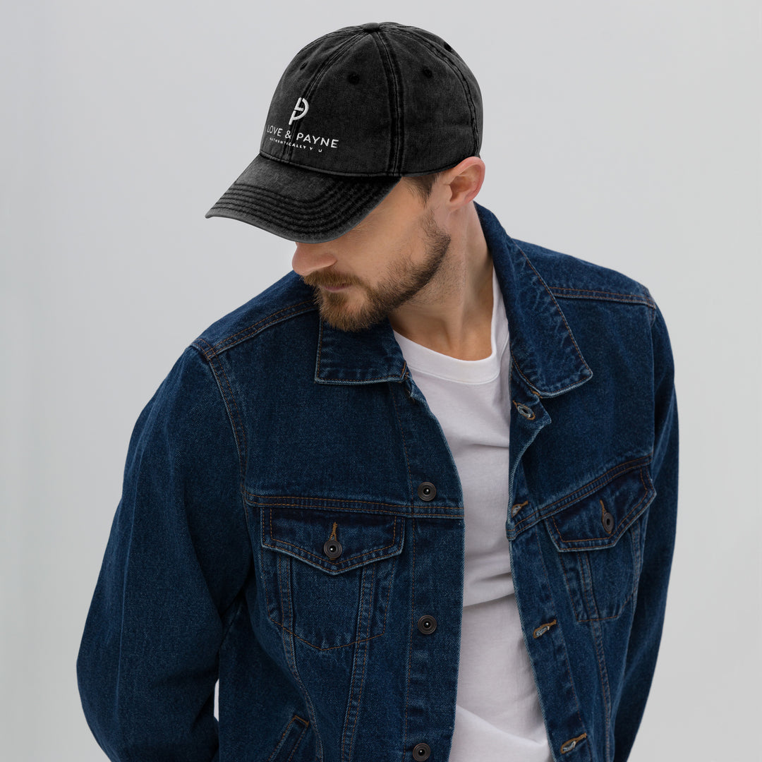 LOVE & PAYNE Vintage Cotton Twill Cap