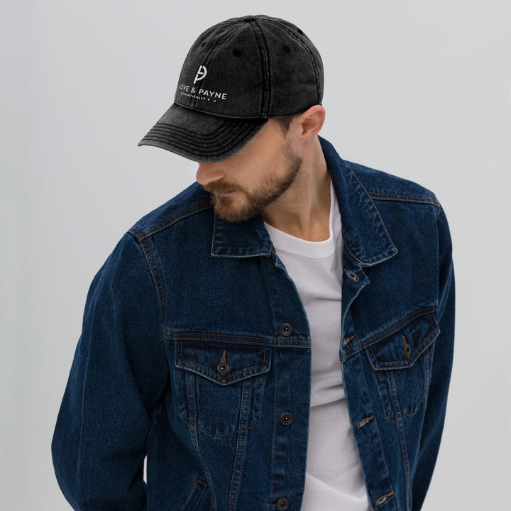 LOVE & PAYNE Vintage Cotton Twill Cap