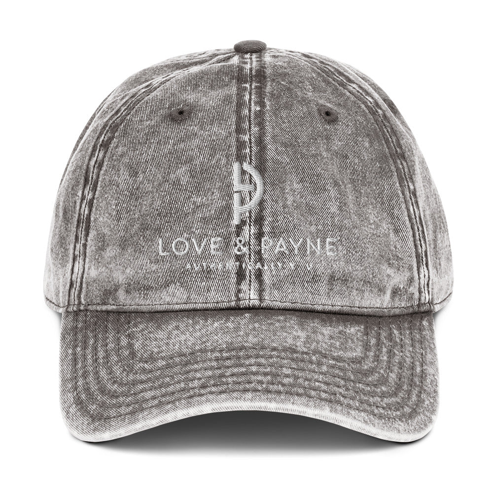 LOVE & PAYNE Vintage Cotton Twill Cap