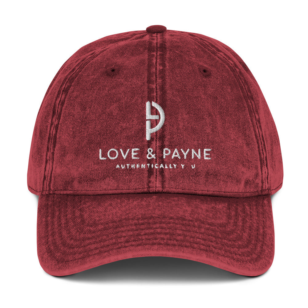 LOVE & PAYNE Vintage Cotton Twill Cap
