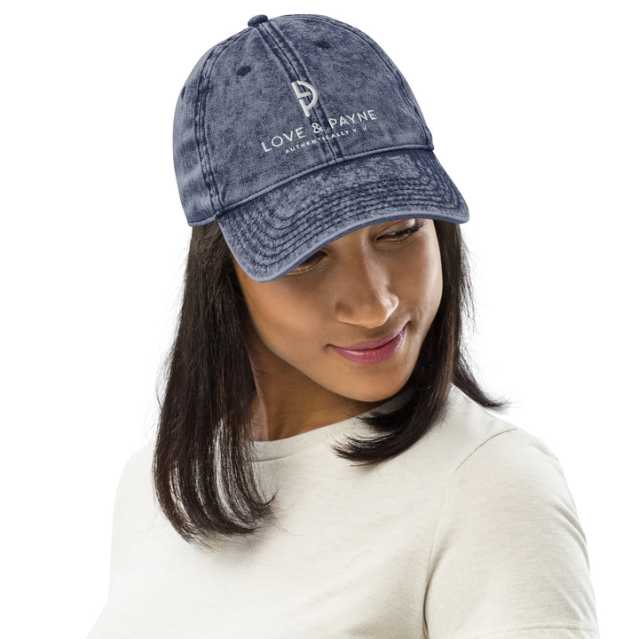 LOVE & PAYNE Vintage Cotton Twill Cap