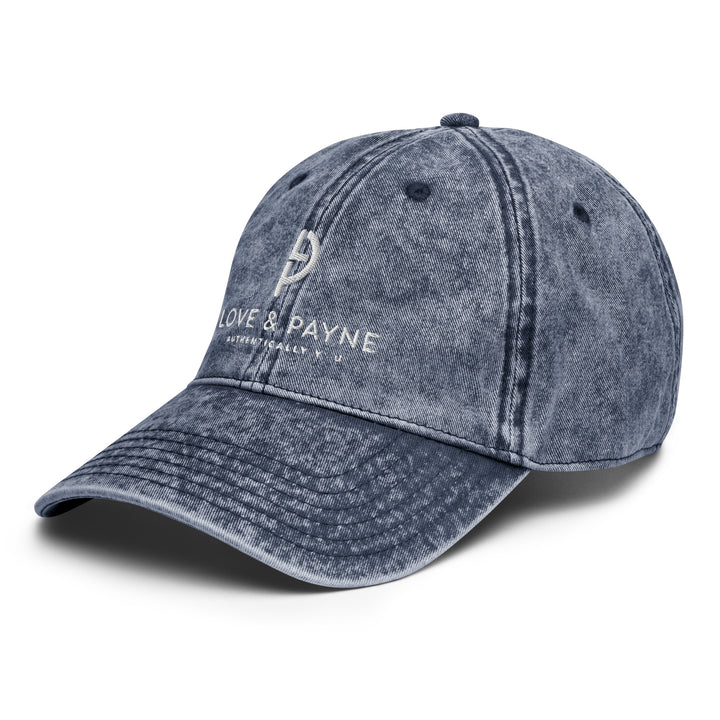 LOVE & PAYNE Vintage Cotton Twill Cap